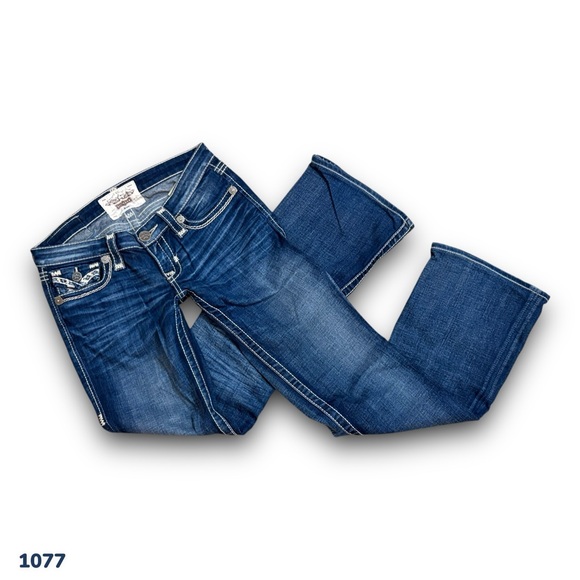 1077 Buckle | Big Star Liv Bootcut Jeans 25L (28x31.5) Hemmed Vintage Collection - Picture 5 of 11